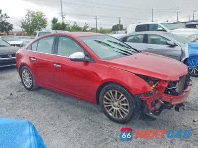 Czwarte zdjęcie samochodu z boku: 2012 CHEVROLET CRUZE ECO VIN:1G1PJ5SC7C7147419 - miniatura