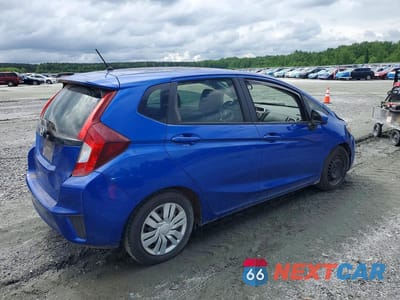 Trzecie zdjęcie samochodu z tyłu: 2016 HONDA FIT LX VIN:JHMGK5H52GX019087 - miniatura