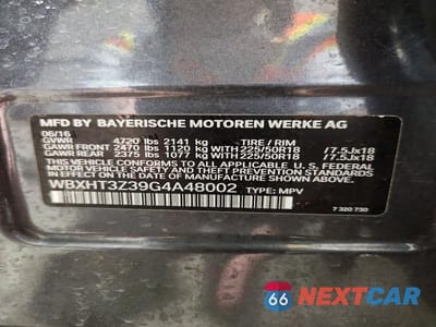 Zdjęcie 14 z 14 samochodu: 2016 BMW X1 XDRIVE28I VIN:WBXHT3Z39G4A48002 - miniatura