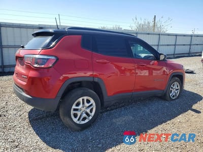 Trzecie zdjęcie samochodu z tyłu: 2017 JEEP COMPASS SPORT VIN:3C4NJDAB1HT642266 - miniatura