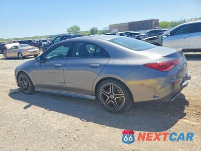 Drugie zdjęcie samochodu z przodu: 2023 MERCEDES-BENZ CLA 250 4MATIC VIN:W1K5J4HB9PN337138 - miniatura