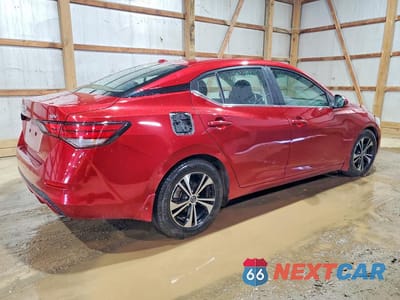 Trzecie zdjęcie samochodu z tyłu: 2020 NISSAN SENTRA SV VIN:3N1AB8CV9LY278283 - miniatura