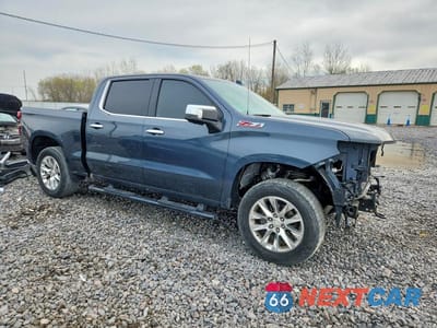 Czwarte zdjęcie samochodu z boku: 2019 CHEVROLET SILVERADO K1500 LTZ VIN:1GCUYGED5KZ153289 - miniatura