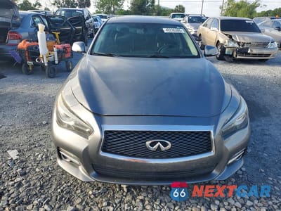 Piąte zdjęcie samochodu w środku: 2017 INFINITI Q50 3.0T PREMIUM VIN:JN1EV7AR3HM830699 - miniatura