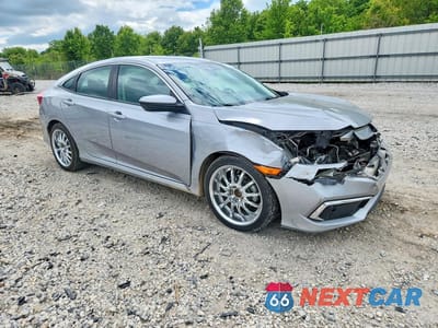 Czwarte zdjęcie samochodu z boku: 2019 HONDA CIVIC LX VIN:2HGFC2F64KH605406 - miniatura