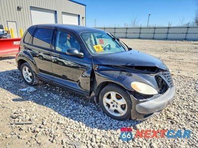 Czwarte zdjęcie samochodu z boku: 2002 CHRYSLER PT CRUISER LIMITED VIN:3C8FY68B72T310176 - miniatura