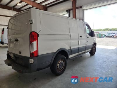 Trzecie zdjęcie samochodu z tyłu: 2018 FORD TRANSIT T-150 VIN:1FTYE1ZM5JKA90817 - miniatura