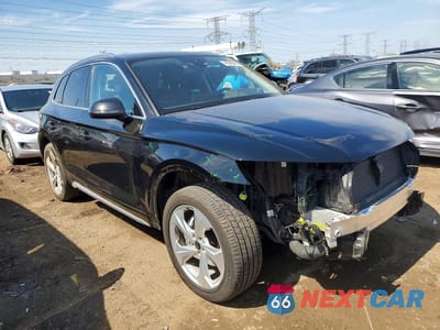 Czwarte zdjęcie samochodu z boku: 2023 AUDI Q5 PREMIUM PLUS 45 VIN:WA1EAAFY8P2173392 - miniatura