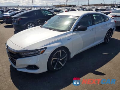 2022 HONDA ACCORD HYBRID SPORT 1HGCV3F25NA031904 - główne zdjęcie licytacji z USA - miniatura
