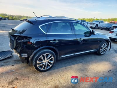 Trzecie zdjęcie samochodu z tyłu: 2017 INFINITI QX50 BASE VIN:JN1BJ0RP5HM390252 - miniatura