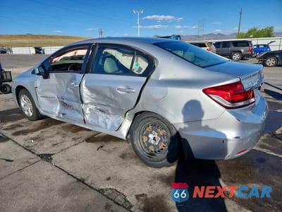 Drugie zdjęcie samochodu z przodu: 2013 HONDA CIVIC LX VIN:2HGFB2F59DH577034 - miniatura