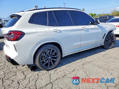 Trzecie zdjęcie samochodu z tyłu: 2024 BMW X3 SDRIVE30I VIN:5UX43DP08R9W41314 - miniatura