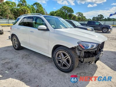 Czwarte zdjęcie samochodu z boku: 2021 MERCEDES-BENZ GLE 350 4MATIC VIN:4JGFB4KB5MA458929 - miniatura