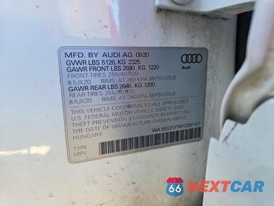 Zdjęcie 13 z 13 samochodu: 2021 AUDI Q3 PREMIUM PLUS S LINE 45 VIN:WA1EECF37M1028141 - miniatura