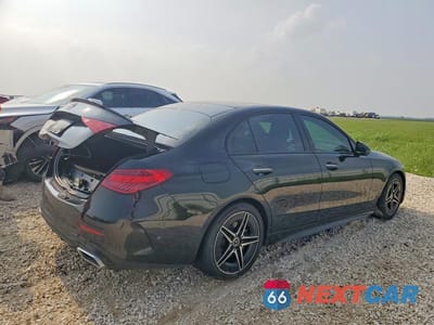 Trzecie zdjęcie samochodu z tyłu: 2024 MERCEDES-BENZ C 300 VIN:W1KAF4GB9RR217742 - miniatura
