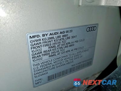 Zdjęcie 12 z 12 samochodu: 2023 AUDI Q7 PRESTIGE VIN:WA1VXBF76PD024270 - miniatura