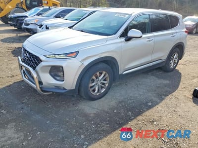 2019 HYUNDAI SANTA FE SEL 2.4L 5NMS3CADXKH028538 - główne zdjęcie licytacji z USA - miniatura