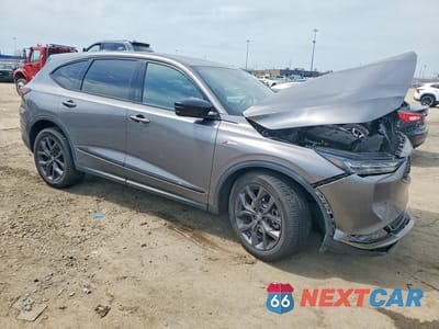 Czwarte zdjęcie samochodu z boku: 2022 ACURA MDX A-SPEC VIN:5J8YE1H0XNL035859 - miniatura