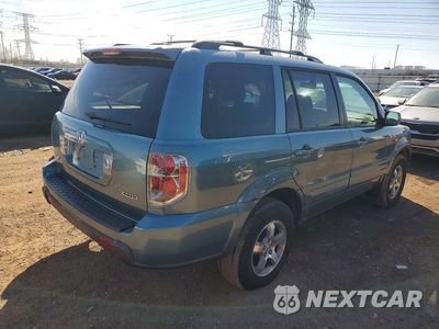 Trzecie zdjęcie samochodu z tyłu: 2006 HONDA PILOT VIN:2HKYF18576H510431 - miniatura