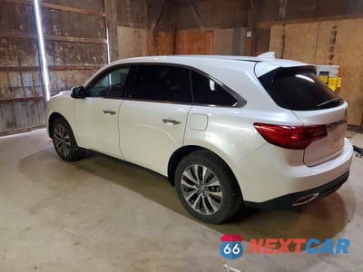 Drugie zdjęcie samochodu z przodu: 2015 ACURA MDX TECHNOLOGY VIN:5FRYD4H49FB014591 - miniatura