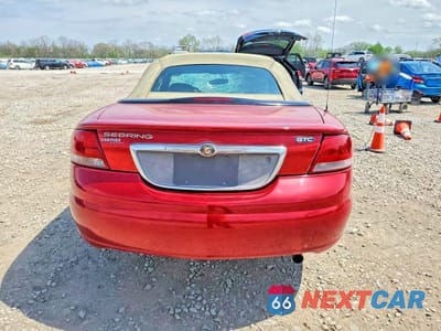Zdjęcie 6 z 12 samochodu: 2004 CHRYSLER SEBRING GTC VIN:1C3EL75R14N188912 - miniatura