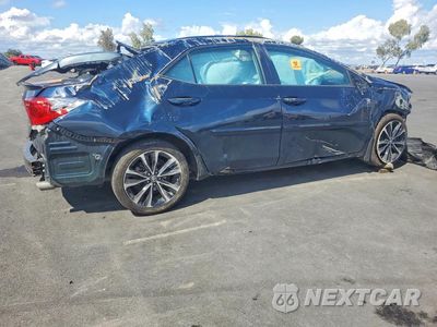 Trzecie zdjęcie samochodu z tyłu: 2019 TOYOTA COROLLA SE VIN:2T1BURHE4KC167942 - miniatura