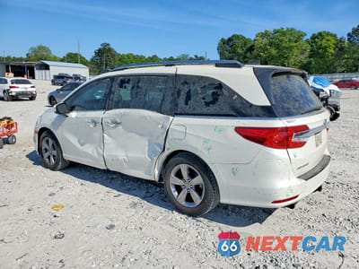 Drugie zdjęcie samochodu z przodu: 2019 HONDA ODYSSEY EXL VIN:5FNRL6H7XKB099515 - miniatura