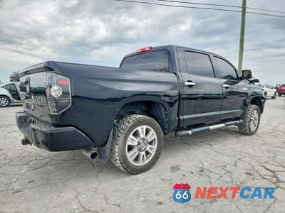 Trzecie zdjęcie samochodu z tyłu: 2016 TOYOTA TUNDRA PLATINUM VIN:5TFAW5F13GX529458 - miniatura