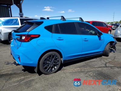 Trzecie zdjęcie samochodu z tyłu: 2024 SUBARU IMPREZA RS VIN:JF1GUHHC7R8230607 - miniatura