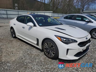 Czwarte zdjęcie samochodu z boku: 2019 KIA STINGER PREMIUM VIN:KNAE25LA1K6059721 - miniatura