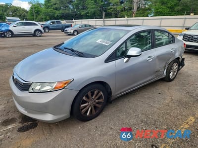 2012 HONDA CIVIC EX 19XFB2F8XCE035136 - główne zdjęcie licytacji z USA - miniatura