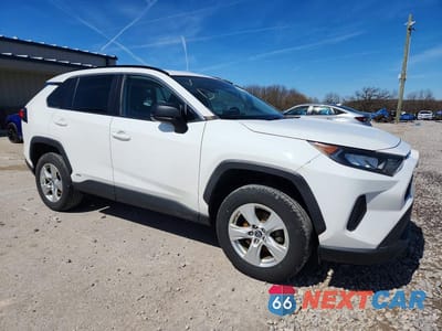 Czwarte zdjęcie samochodu z boku: 2019 TOYOTA RAV4 HYBRID LE VIN:2T3LWRFV0KW027698 - miniatura