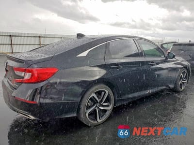 Trzecie zdjęcie samochodu z tyłu: 2022 HONDA ACCORD SPORT SE VIN:1HGCV1F43NA111689 - miniatura