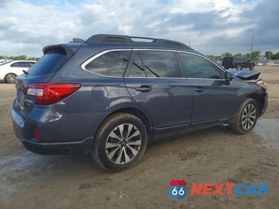 Trzecie zdjęcie samochodu z tyłu: 2017 SUBARU OUTBACK 3.6R LIMITED VIN:4S4BSENC1H3254230 - miniatura