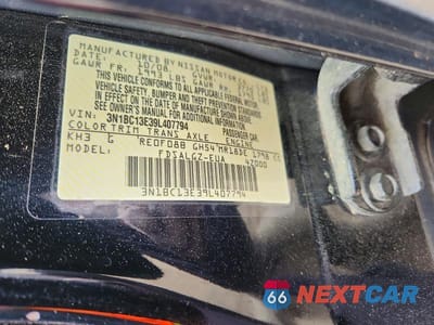 Zdjęcie 12 z 12 samochodu: 2009 NISSAN VERSA 1.8 S VIN:3N1BC13E39L407794 - miniatura