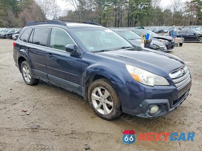 Czwarte zdjęcie samochodu z boku: 2014 SUBARU OUTBACK 2.5I LIMITED VIN:4S4BRBLC3E3284368 - miniatura