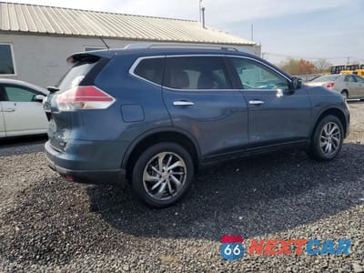 Trzecie zdjęcie samochodu z tyłu: 2014 NISSAN ROGUE SL VIN:5N1AT2MV3EC814349 - miniatura