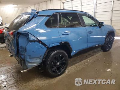 Trzecie zdjęcie samochodu z tyłu: 2023 TOYOTA RAV4 HYBRID SE VIN:4T3T6RFV8PU124834 - miniatura