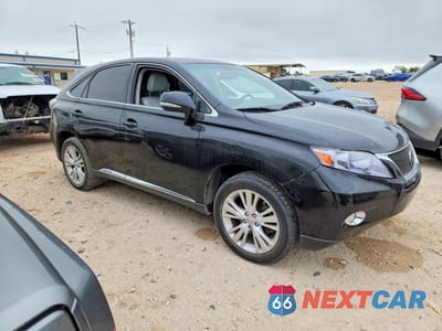 Czwarte zdjęcie samochodu z boku: 2012 LEXUS RX 450H VIN:JTJZB1BA7C2006350 - miniatura