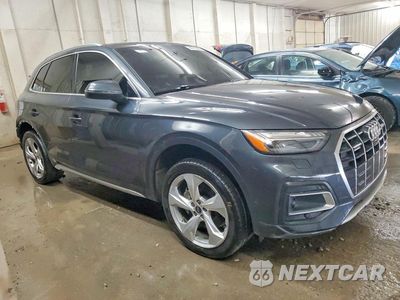 Czwarte zdjęcie samochodu z boku: 2021 AUDI Q5 PRESTIGE VIN:WA1CAAFY4M2053544 - miniatura