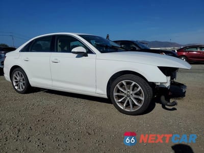 Czwarte zdjęcie samochodu z boku: 2019 AUDI A4 PREMIUM VIN:WAUGMAF47KN004763 - miniatura