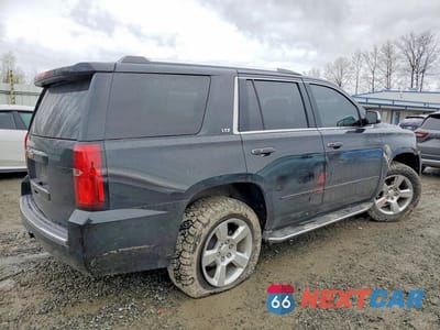 Trzecie zdjęcie samochodu z tyłu: 2016 CHEVROLET TAHOE K1500 LTZ VIN:1GNSKCKC1GR101704 - miniatura