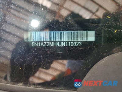 Zdjęcie 13 z 13 samochodu: 2018 NISSAN MURANO PLATINUM VIN:5N1AZ2MH4JN110023 - miniatura