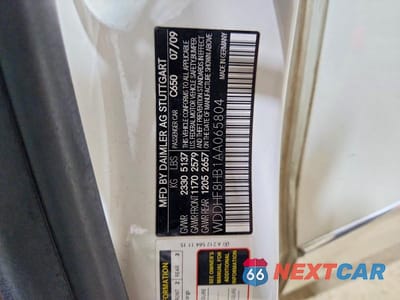 Zdjęcie 12 z 12 samochodu: 2010 MERCEDES-BENZ E 350 4MATIC VIN:WDDHF8HB1AA065804 - miniatura
