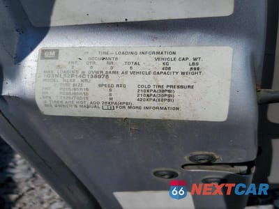 Zdjęcie 12 z 12 samochodu: 2004 OLDSMOBILE ALERO GL VIN:1G3NL52F14C136976 - miniatura
