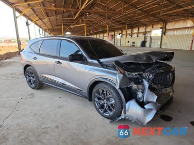 Czwarte zdjęcie samochodu z boku: 2022 ACURA MDX A-SPEC VIN:5J8YE1H00NL000313 - miniatura