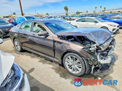 Czwarte zdjęcie samochodu z boku: 2018 GENESIS G80 3.8 VIN:KMHGN4JE0JU226983 - miniatura