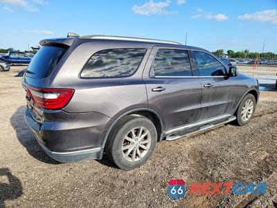 Trzecie zdjęcie samochodu z tyłu: 2017 DODGE DURANGO SXT VIN:1C4RDHAG5HC805539 - miniatura