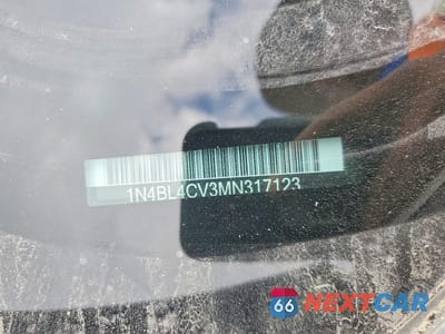 Zdjęcie 12 z 12 samochodu: 2021 NISSAN ALTIMA 2.5 SR VIN:1N4BL4CV3MN317123 - miniatura