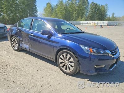 Czwarte zdjęcie samochodu z boku: 2013 HONDA ACCORD EX VIN:1HGCR2F73DA151161 - miniatura
